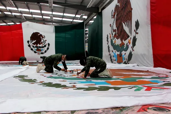La Fábrica C, de la Dirección General de Fábricas de Vestuario y Equipo de la Secretaría de la Defensa Nacional de México (Sedena) La Fábrica C, de la Dirección General de Fábricas de Vestuario y Equipo de la Secretaría de la Defensa Nacional de México (Sedena) - Sputnik Mundo