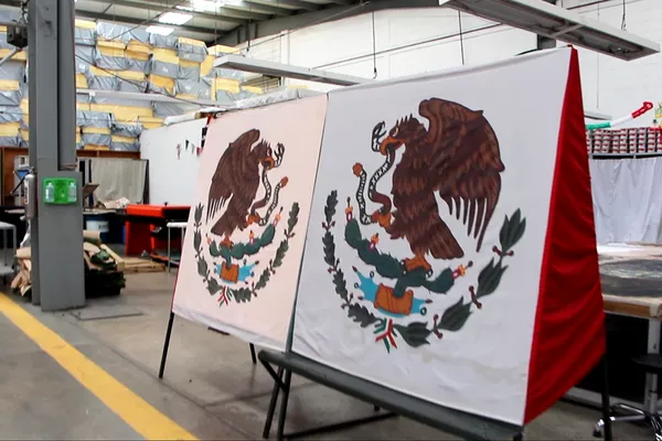La Fábrica C, de la Dirección General de Fábricas de Vestuario y Equipo de la Secretaría de la Defensa Nacional de México (Sedena) La Fábrica C, de la Dirección General de Fábricas de Vestuario y Equipo de la Secretaría de la Defensa Nacional de México (Sedena) - Sputnik Mundo