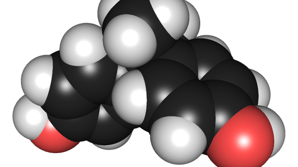 Estructura química 3D del bisfenol A - Sputnik Mundo