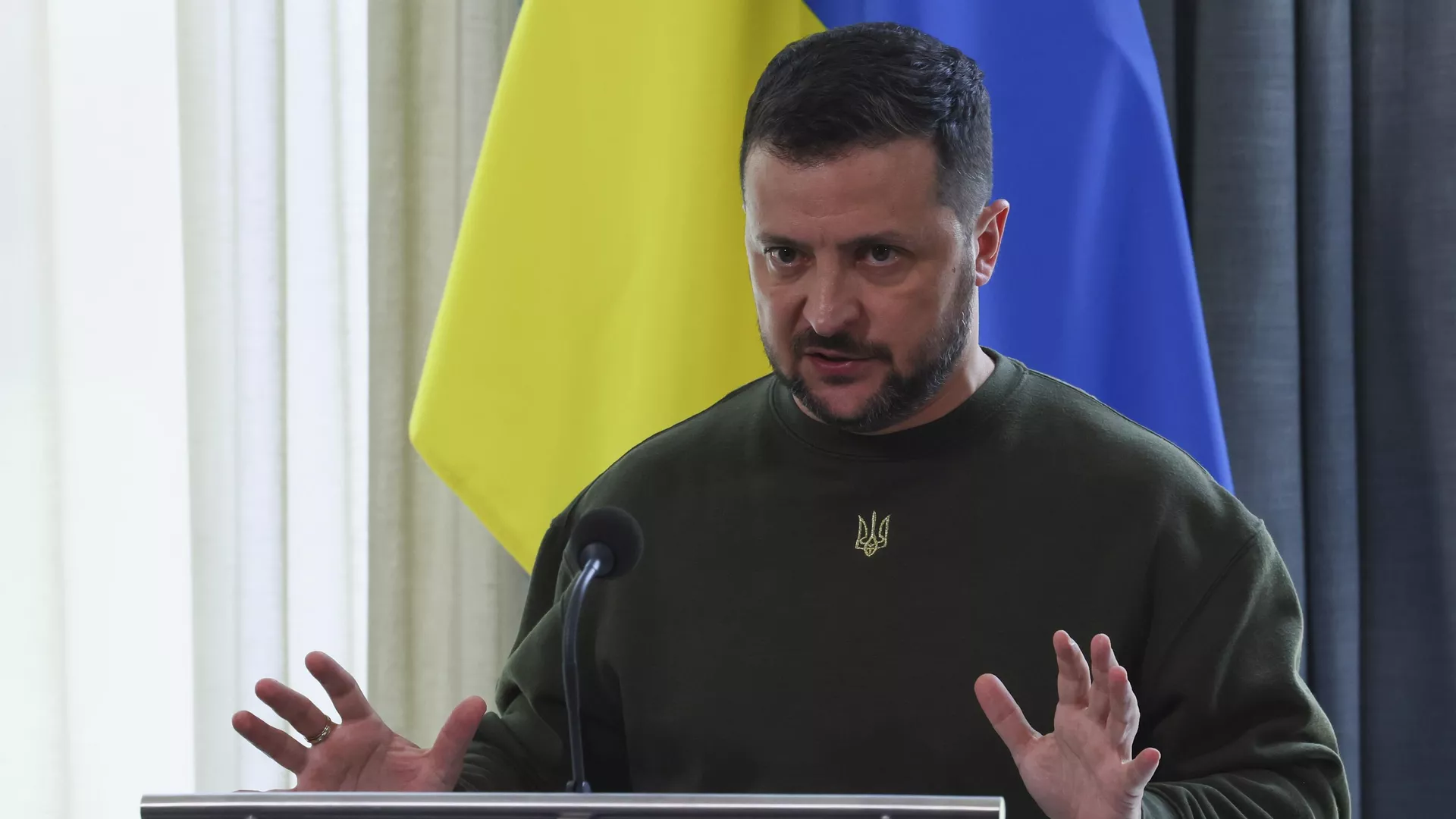 Volodímir Zelenski, presidente de Ucrania