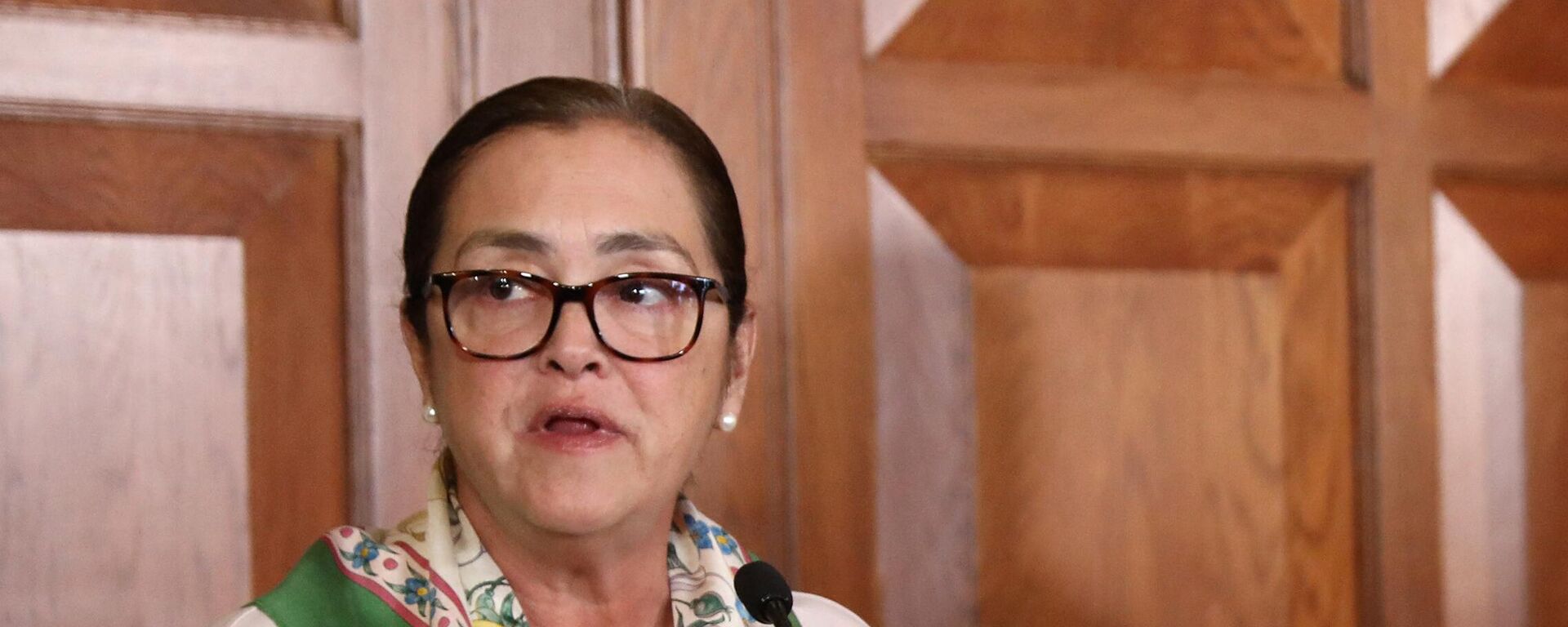 Alexandra Hill, la canciller de El Salvador - Sputnik Mundo, 1920, 19.09.2023