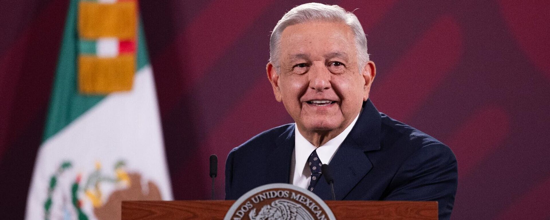 El presidente de México, Andrés Manuel López Obrador. - Sputnik Mundo, 1920, 20.09.2023