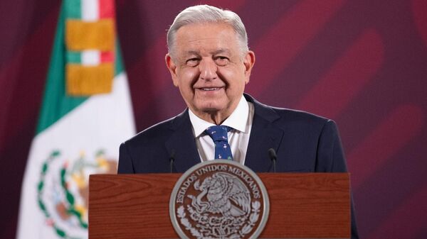 El presidente de México, Andrés Manuel López Obrador. - Sputnik Mundo