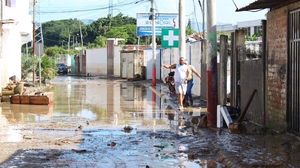 Inundaciones en Ecuador (archivo) - Sputnik Mundo