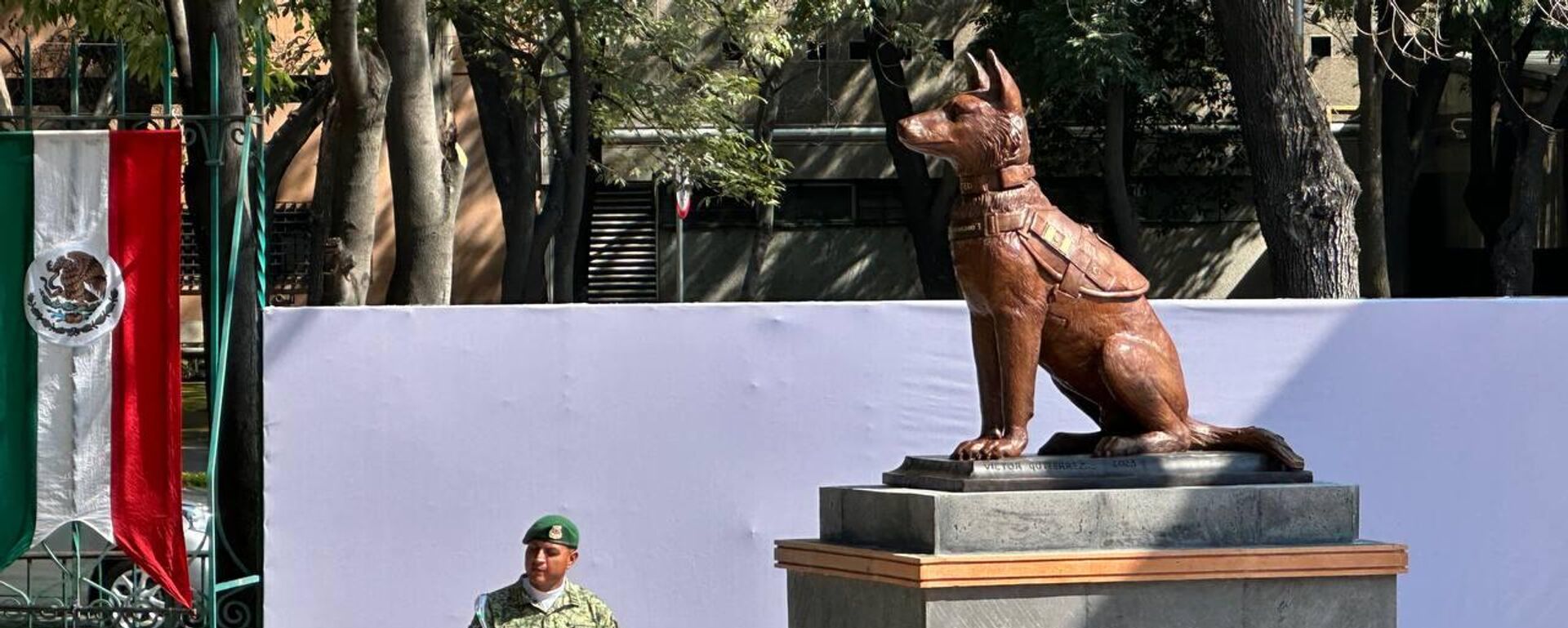 Monumento al perro rescatista Proteo  - Sputnik Mundo, 1920, 21.09.2023