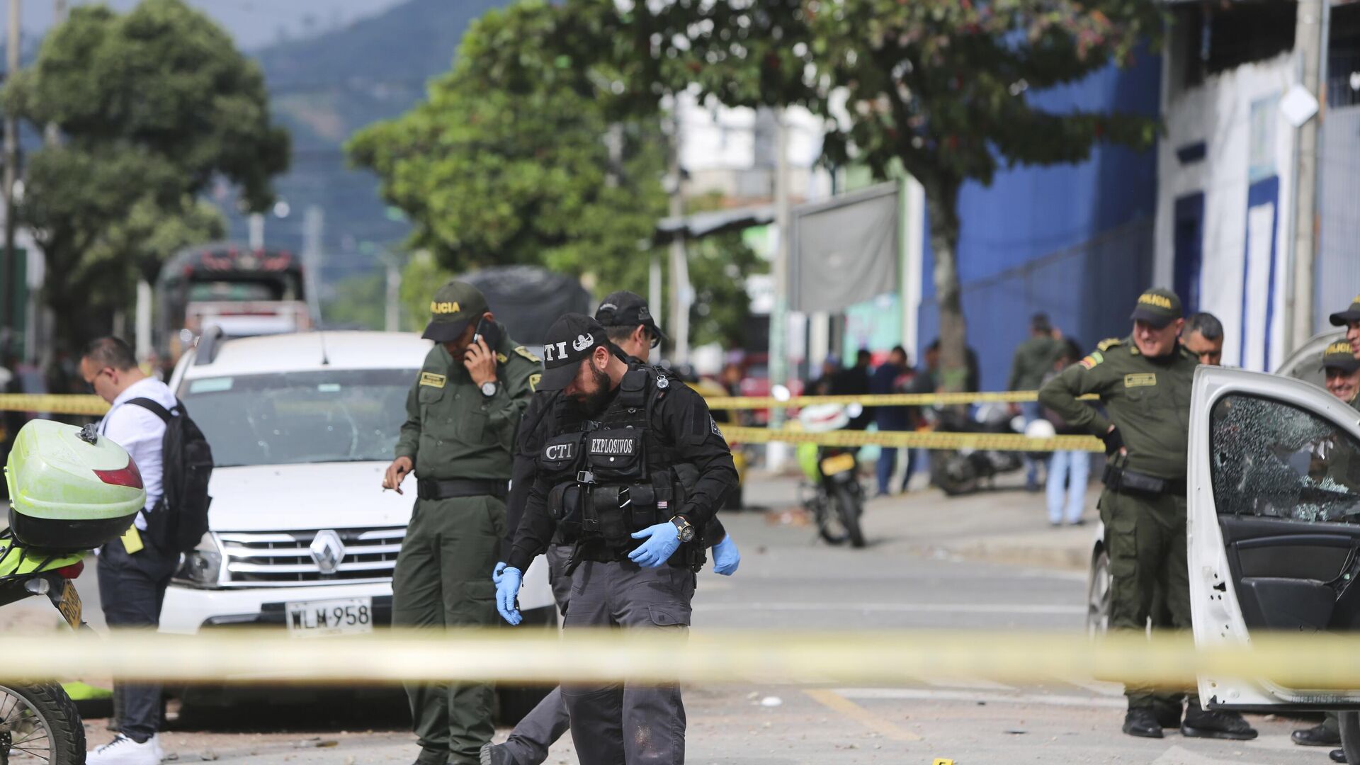 La policía colombiana (archivo) La policía colombiana (archivo) - Sputnik Mundo, 1920, 22.09.2023