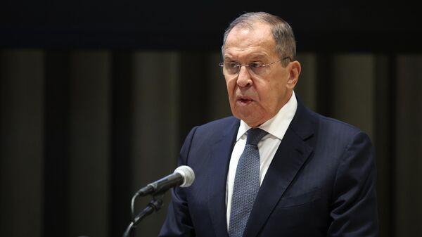 El ministro ruso de Asuntos Exteriores, Serguéi Lavrov - Sputnik Mundo