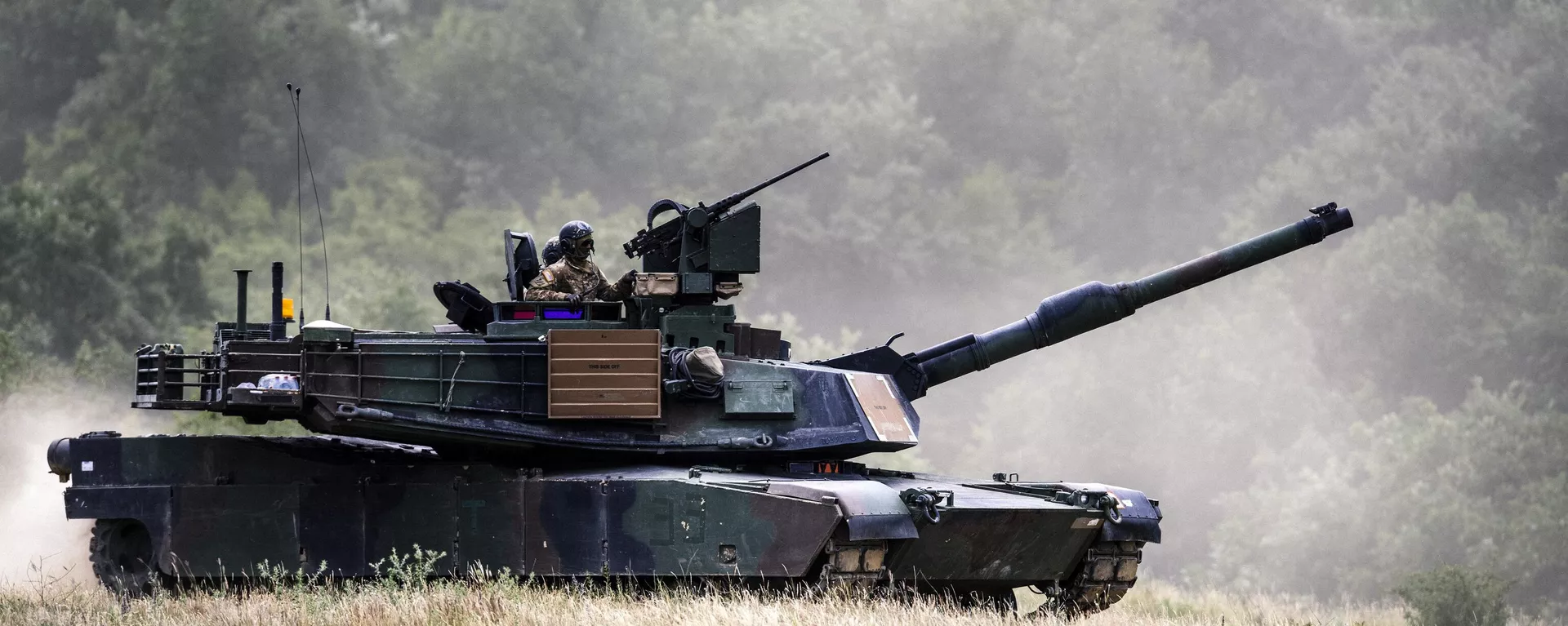 Carro de combate M1A2 Abrams del Ejército de EEUU Carro de combate M1A2 Abrams del Ejército de EEUU - Sputnik Mundo, 1920, 24.09.2023