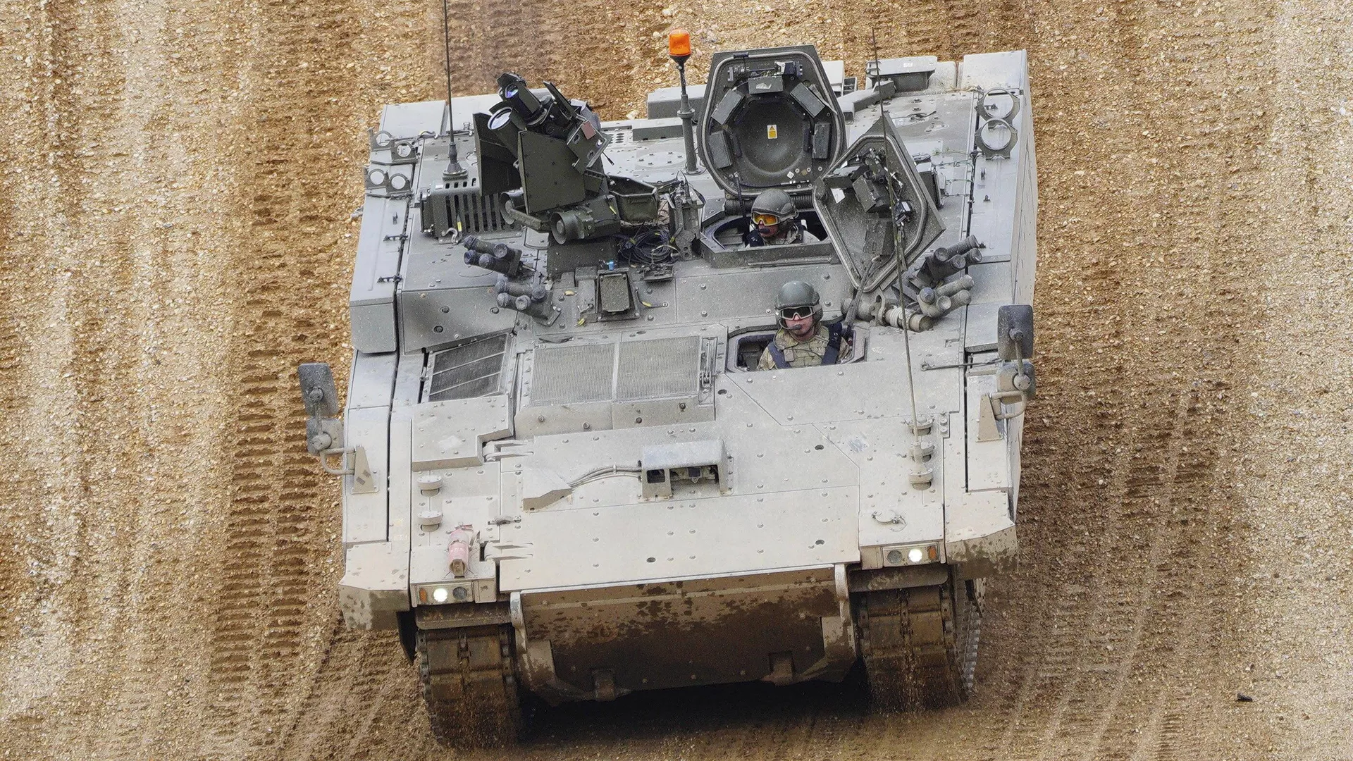 El tanque Ajax Ares, un vehículo blindado de transporte de tropas