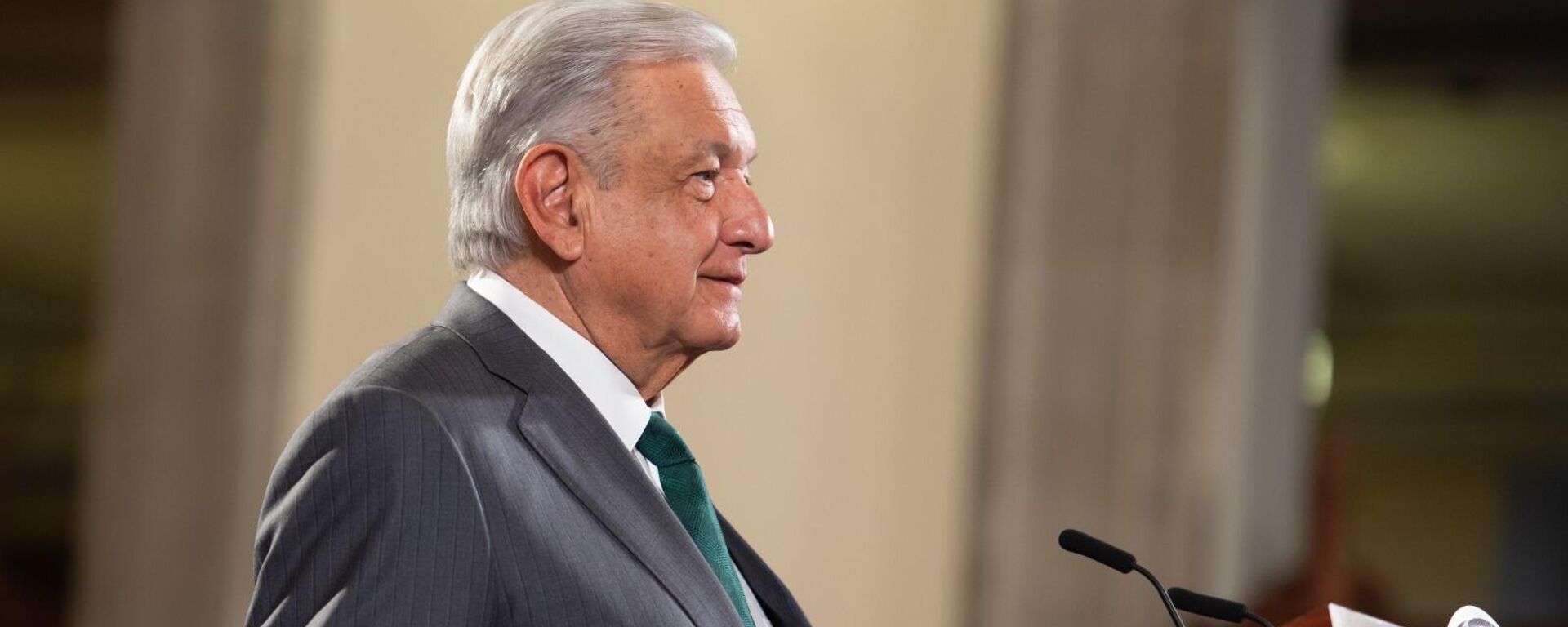 El presidente de México, Andrés Manuel López Obrador. - Sputnik Mundo, 1920, 25.09.2023