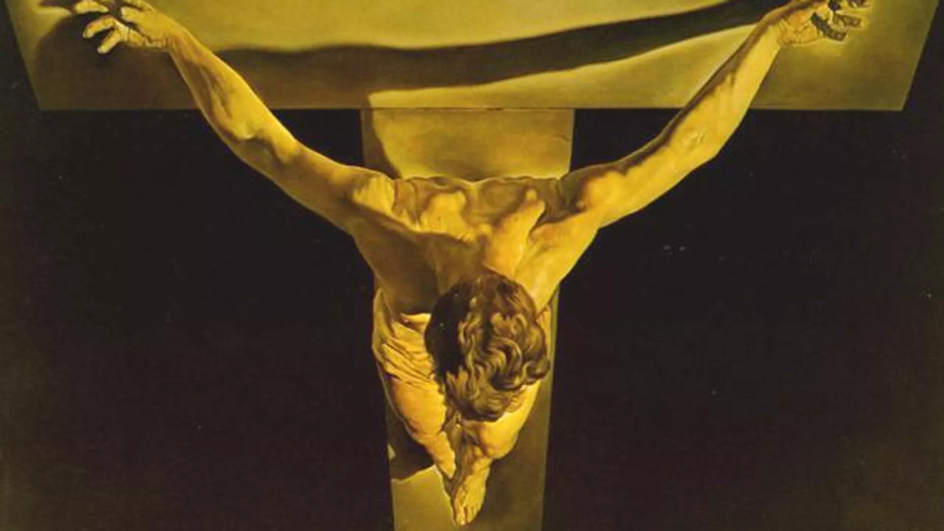 Cristo de San Juan de la Cruz (fragmento), el cuadro del pintor español Salvador Dalí Cristo de San Juan de la Cruz (fragmento), el cuadro del pintor español Salvador Dalí - Sputnik Mundo, 1920, 28.09.2023