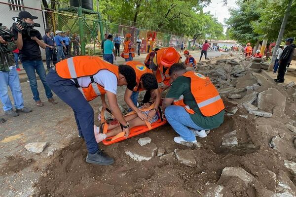 Ejercicio multiamenaza en Nicaragua - Sputnik Mundo