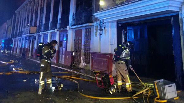 Un incendio en una discoteca de Murcia - Sputnik Mundo