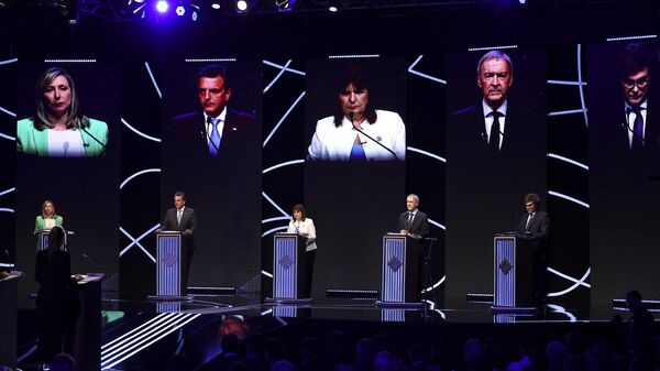 Debate presidencial en Argentina - Sputnik Mundo