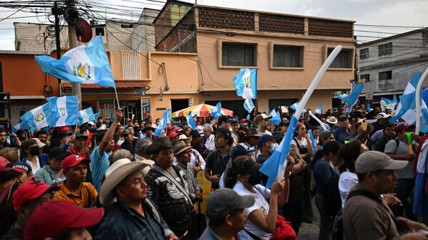 Indígenas en la Ciudad de Guatemala. - Sputnik Mundo