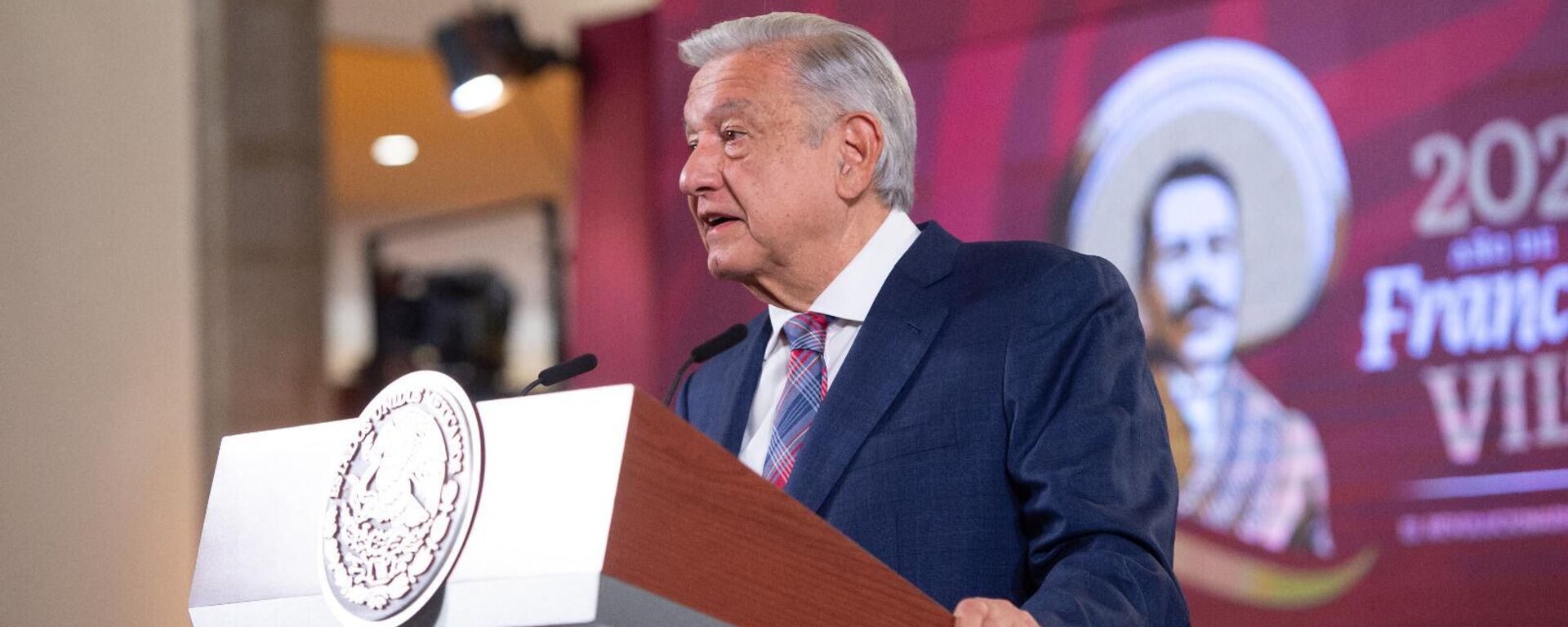 El presidente de México, Andrés Manuel López Obrador. - Sputnik Mundo, 1920, 05.10.2023