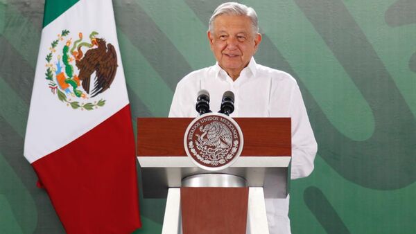 El presidente de México, Andrés Manuel López Obrador. - Sputnik Mundo