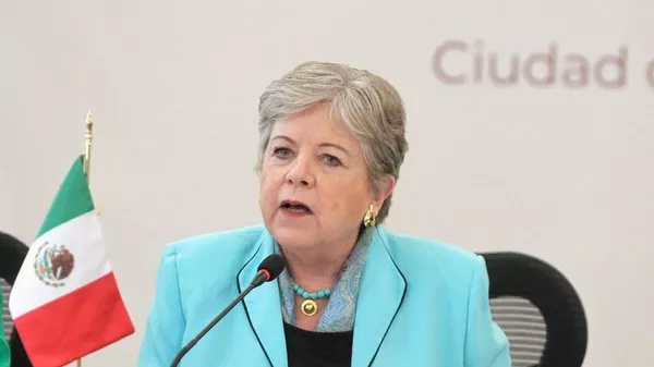 La titular de la Secretaría de Relaciones Exteriores de México, Alicia Bárcena - Sputnik Mundo