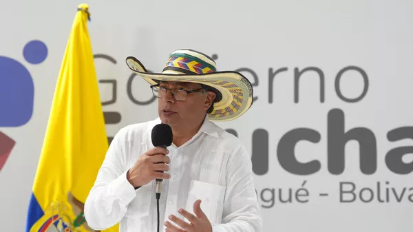 El presidente de Colombia, Gustavo Petro - Sputnik Mundo