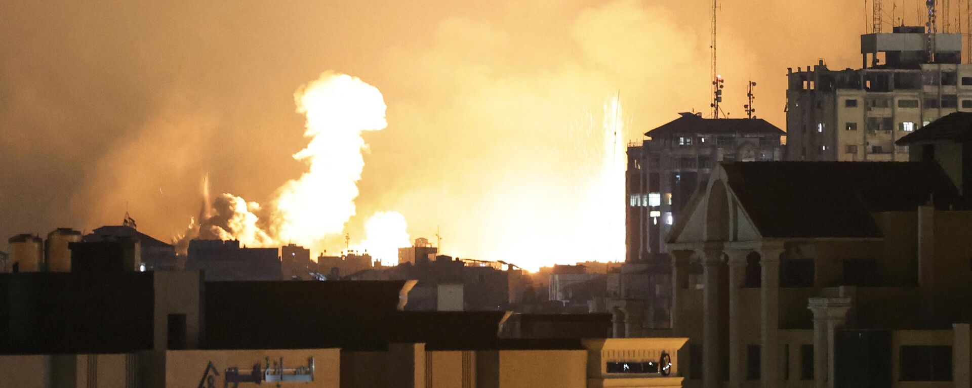 Ataque israelí contra la Franja de Gaza del 8 de octubre de 2023 - Sputnik Mundo, 1920, 09.10.2023
