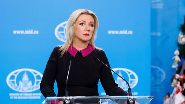 María Zajárova, portavoz de la Cancillería rusa - Sputnik Mundo