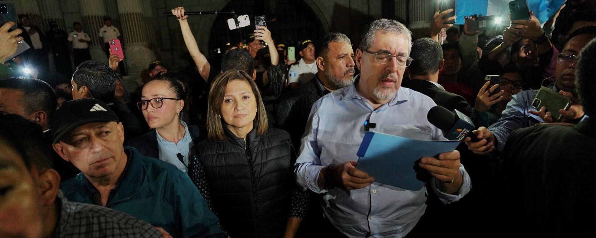 Bernardo Arévalo entrega en Palacio Nacional respuesta a Alejandro Giammattei - Sputnik Mundo, 1920, 12.10.2023