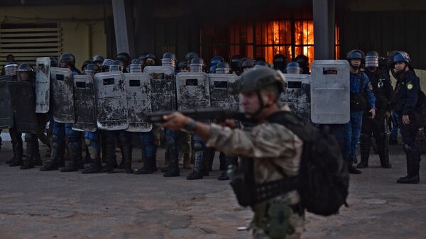 Motín en la Penitenciaría Tacumbú de Asunción - Sputnik Mundo