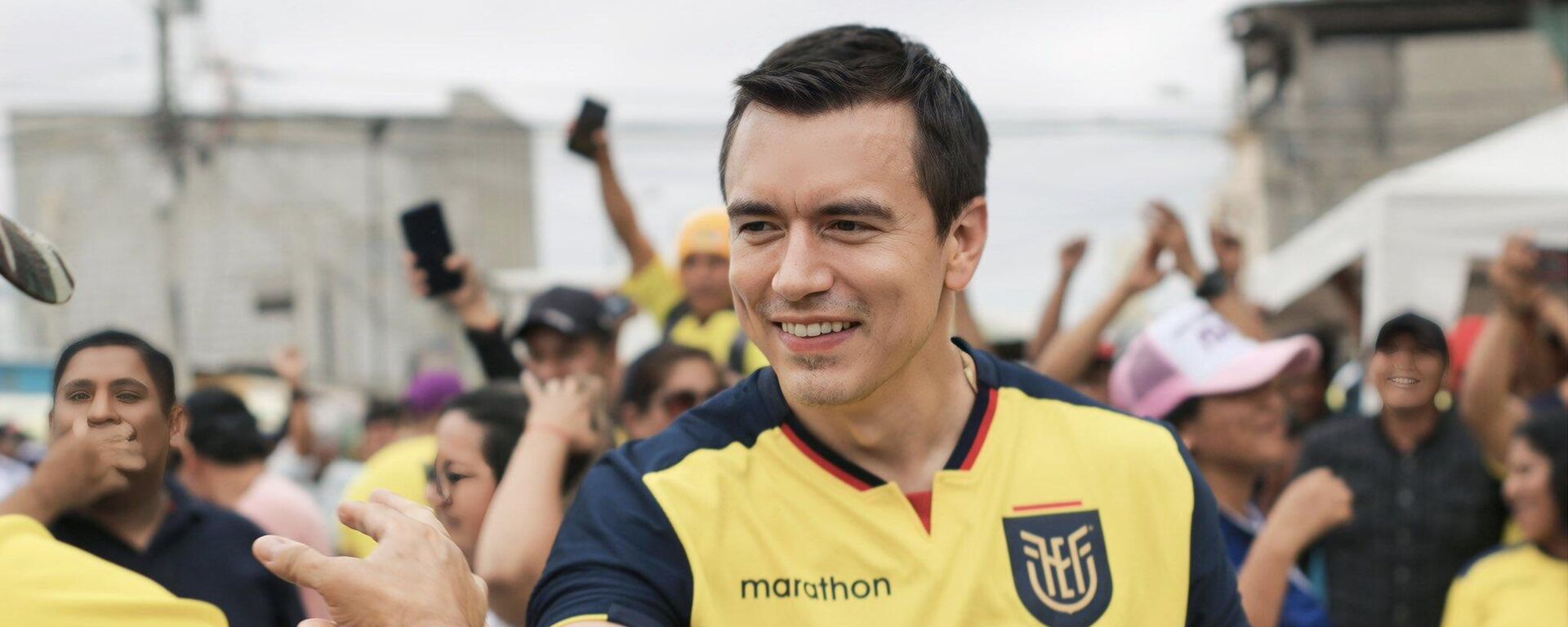 El presidente electo de Ecuador, Daniel Noboa - Sputnik Mundo, 1920, 17.10.2023