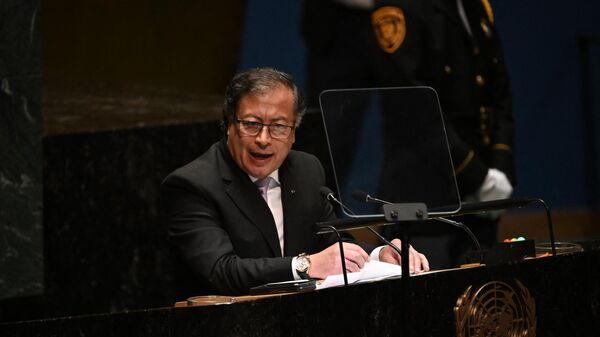 Gustavo Petro, presidente de Colombia  - Sputnik Mundo