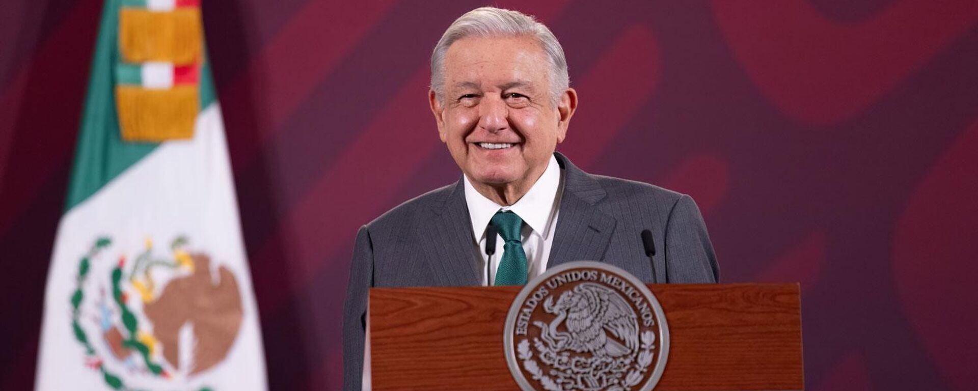 El presidente de México, Andrés Manuel López Obrador. - Sputnik Mundo, 1920, 18.10.2023