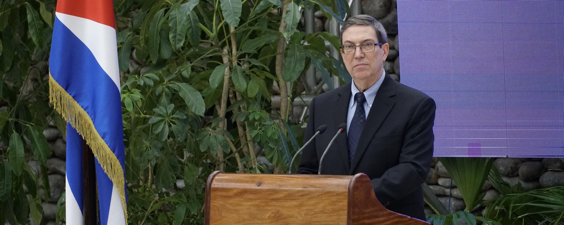 Bruno Rodríguez, canciller cubano - Sputnik Mundo, 1920, 08.01.2026