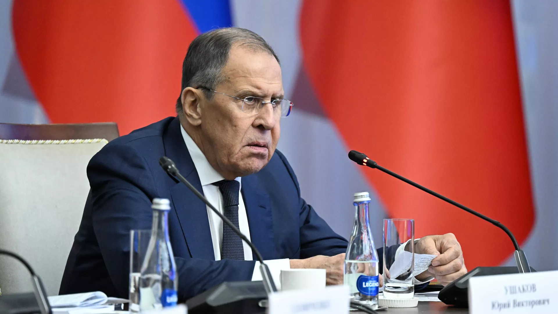 Serguéi Lavrov, canciller ruso