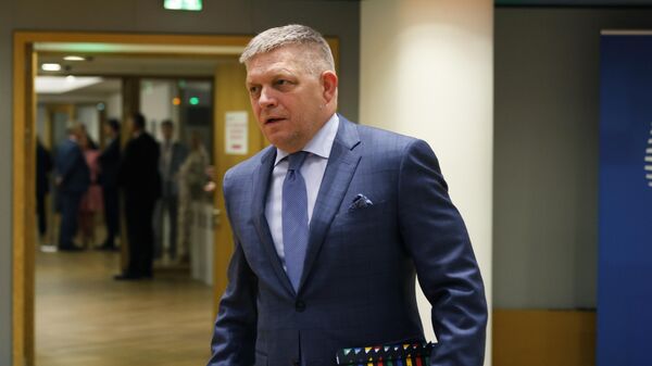 Robert Fico, el primer ministro eslovaco - Sputnik Mundo