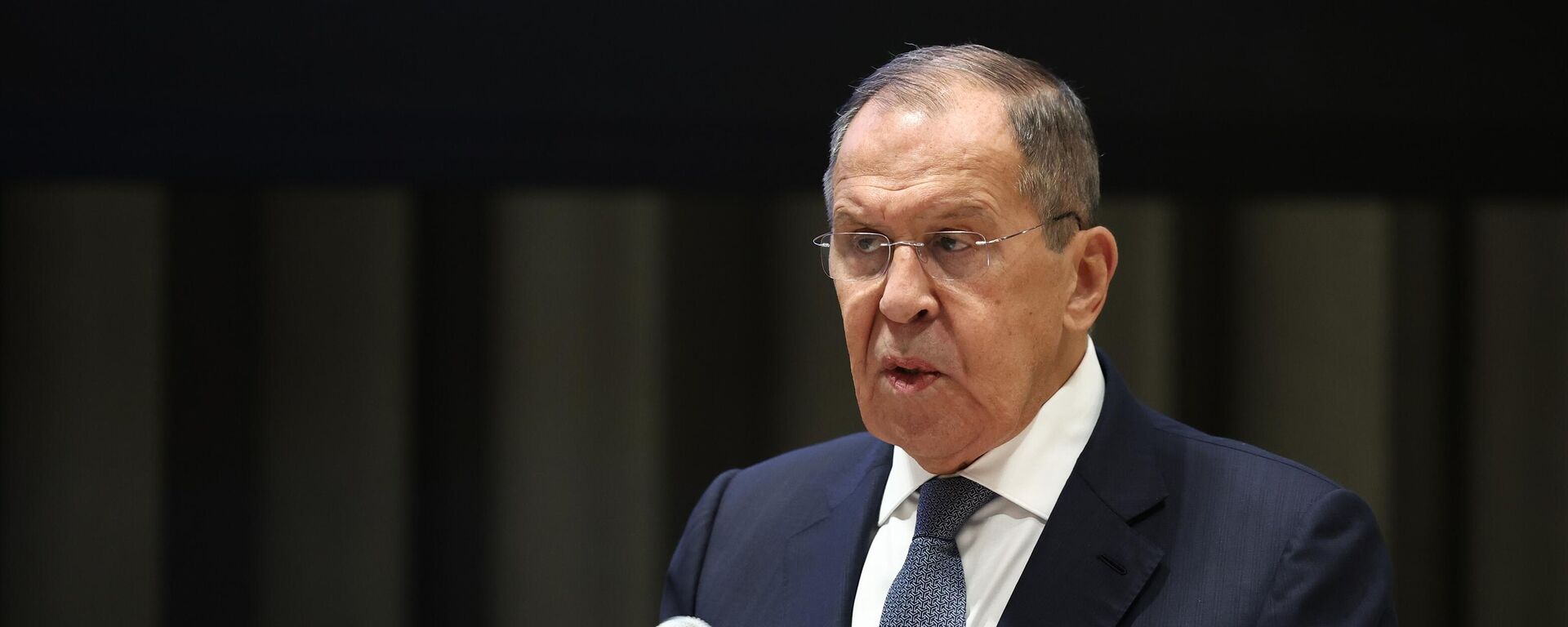 Serguéi Lavrov, canciller ruso, interviene en una reunión ministerial preparatoria de la Cumbre del Futuro de 2024 en la sede de la ONU en Nueva York  - Sputnik Mundo, 1920, 22.01.2024