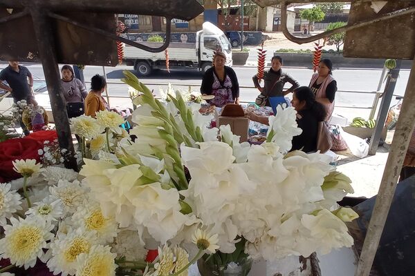 Día de Todos Santos en el puente Huayllani, Cochabamba - Sputnik Mundo