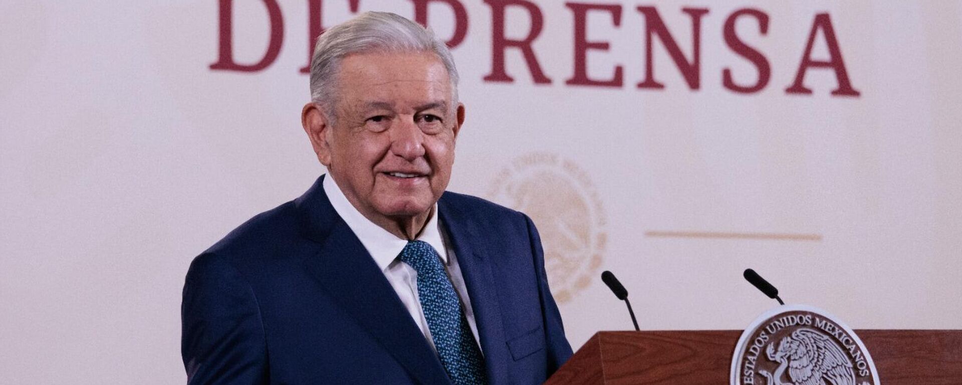 El presidente de México, Andrés Manuel López Obrador. - Sputnik Mundo, 1920, 03.11.2023