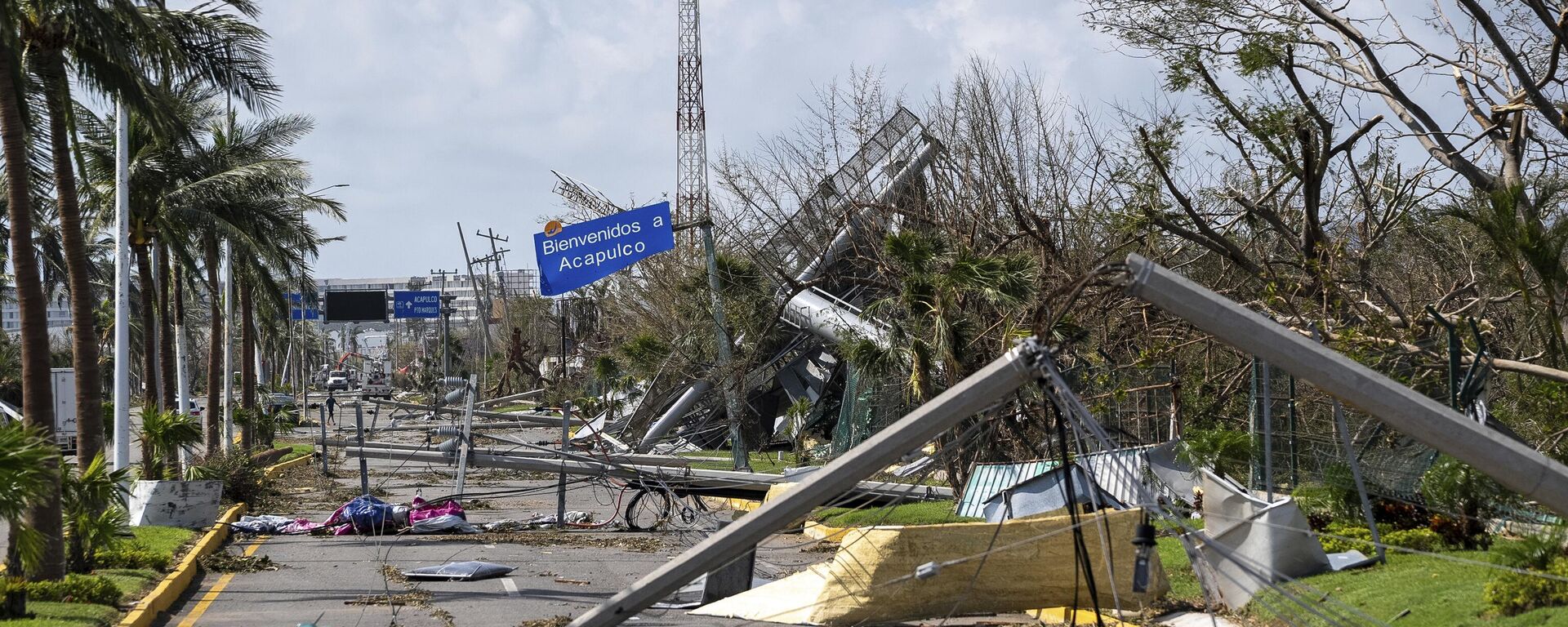 Las consecuencias del huracán Otis - Sputnik Mundo, 1920, 24.09.2024