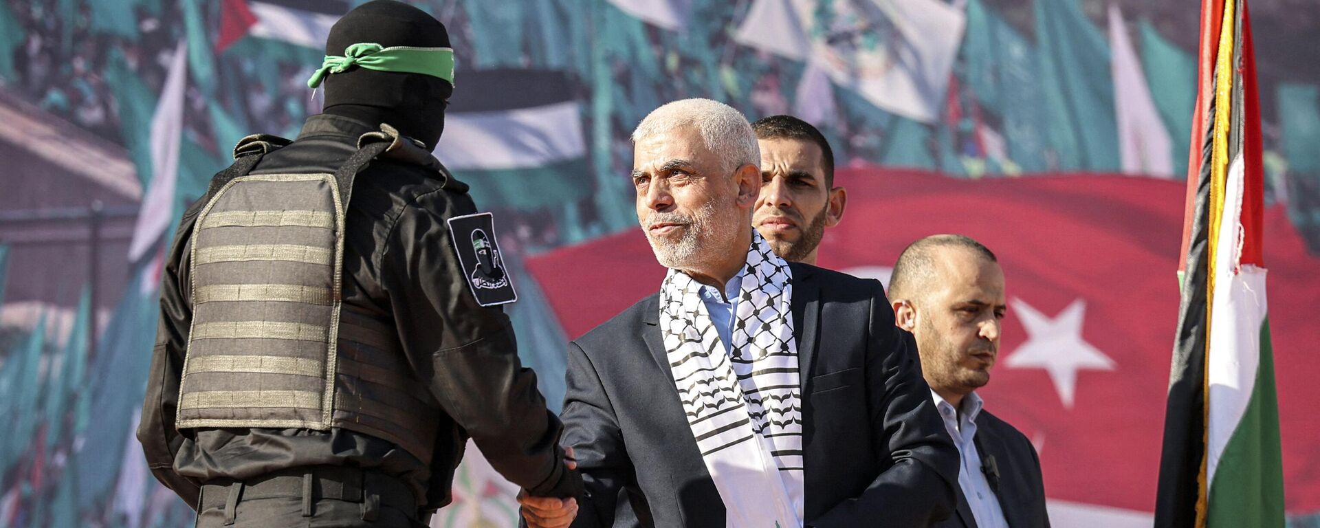 Yahya Sinwar, máximo jefe del grupo palestino Hamás - Sputnik Mundo, 1920, 04.11.2023