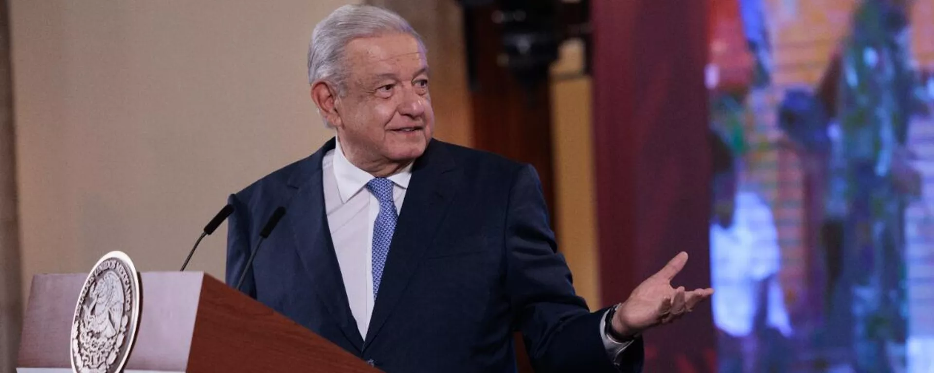 El presidente de México, Andrés Manuel López Obrador. - Sputnik Mundo, 1920, 07.11.2023