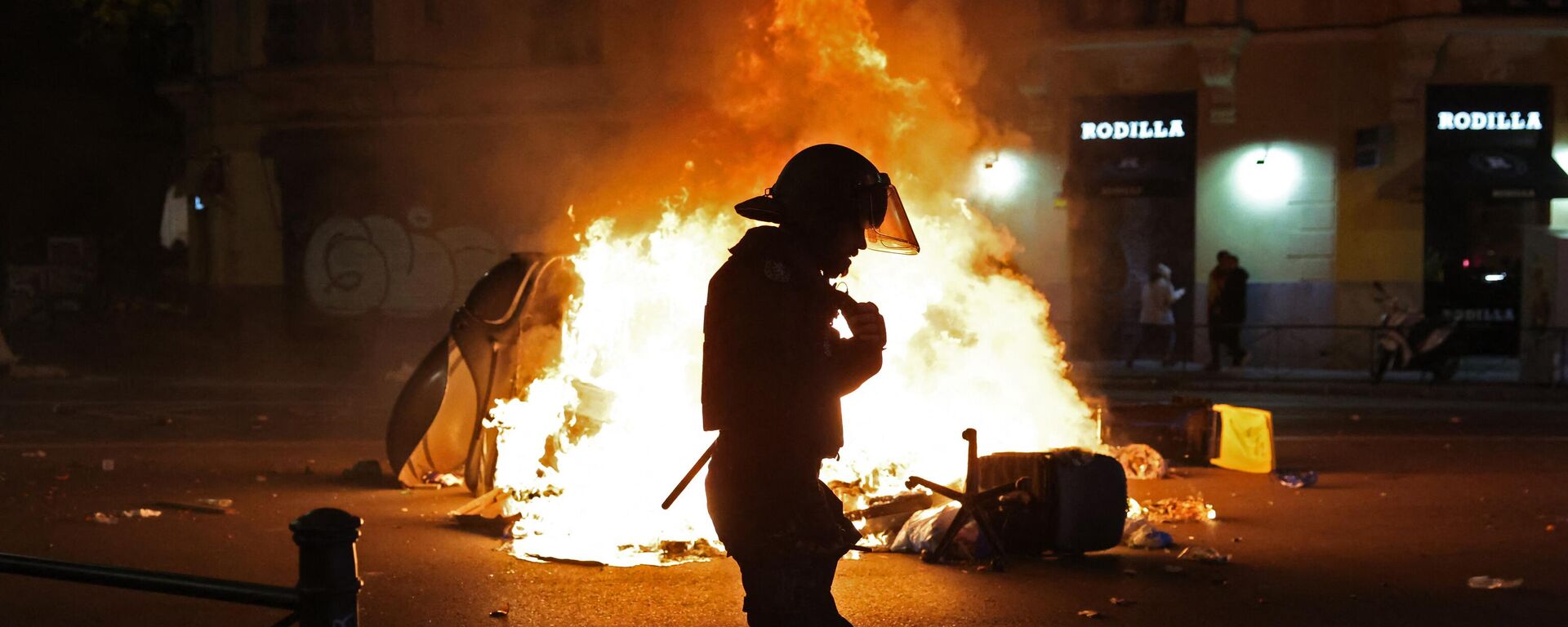 Protestas en Madrid contra la ley de amnistía - Sputnik Mundo, 1920, 10.11.2023