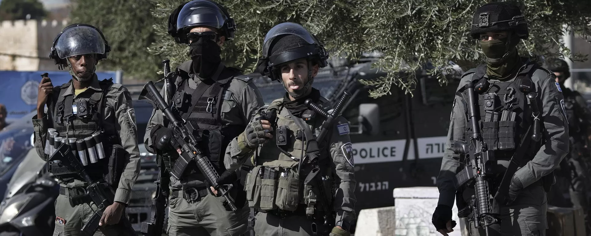 La Policía antidisturbios israelí  - Sputnik Mundo, 1920, 11.11.2023