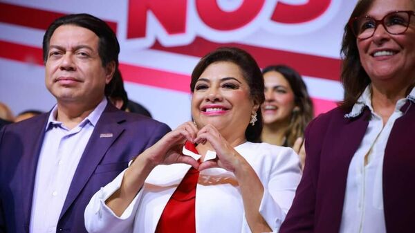 Clara Brugada Molina, candidata del oficialismo a la jefatura de gobierno en la CDMX. - Sputnik Mundo