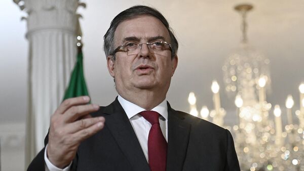 El excanciller de México Marcelo Ebrard. - Sputnik Mundo