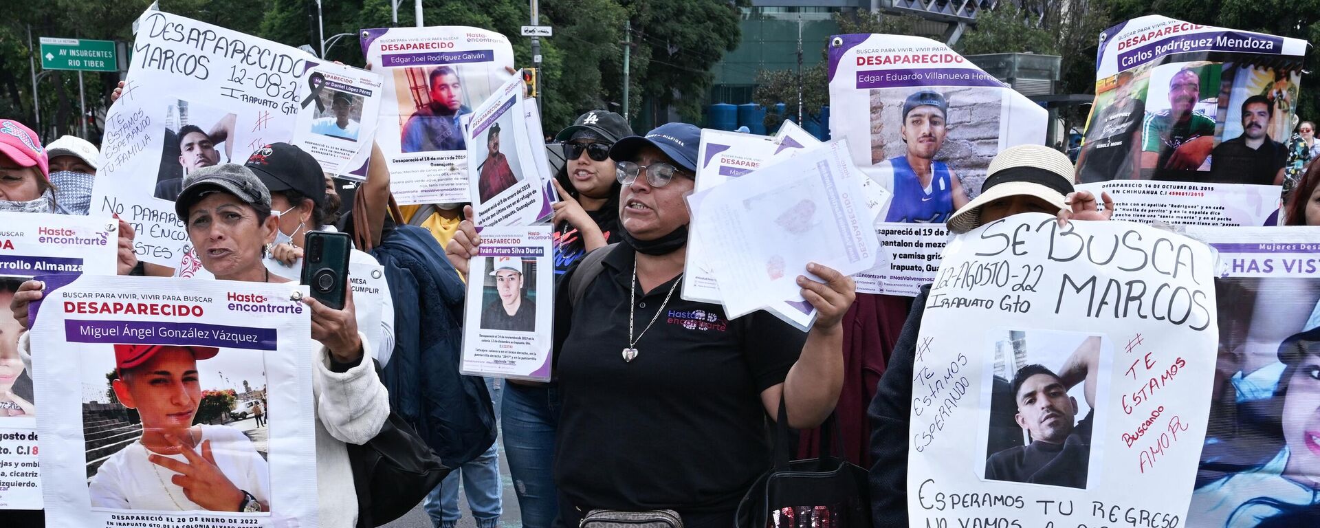 Diversos colectivos y familias siguen buscando a personas desaparecidas en México. - Sputnik Mundo, 1920, 13.11.2023