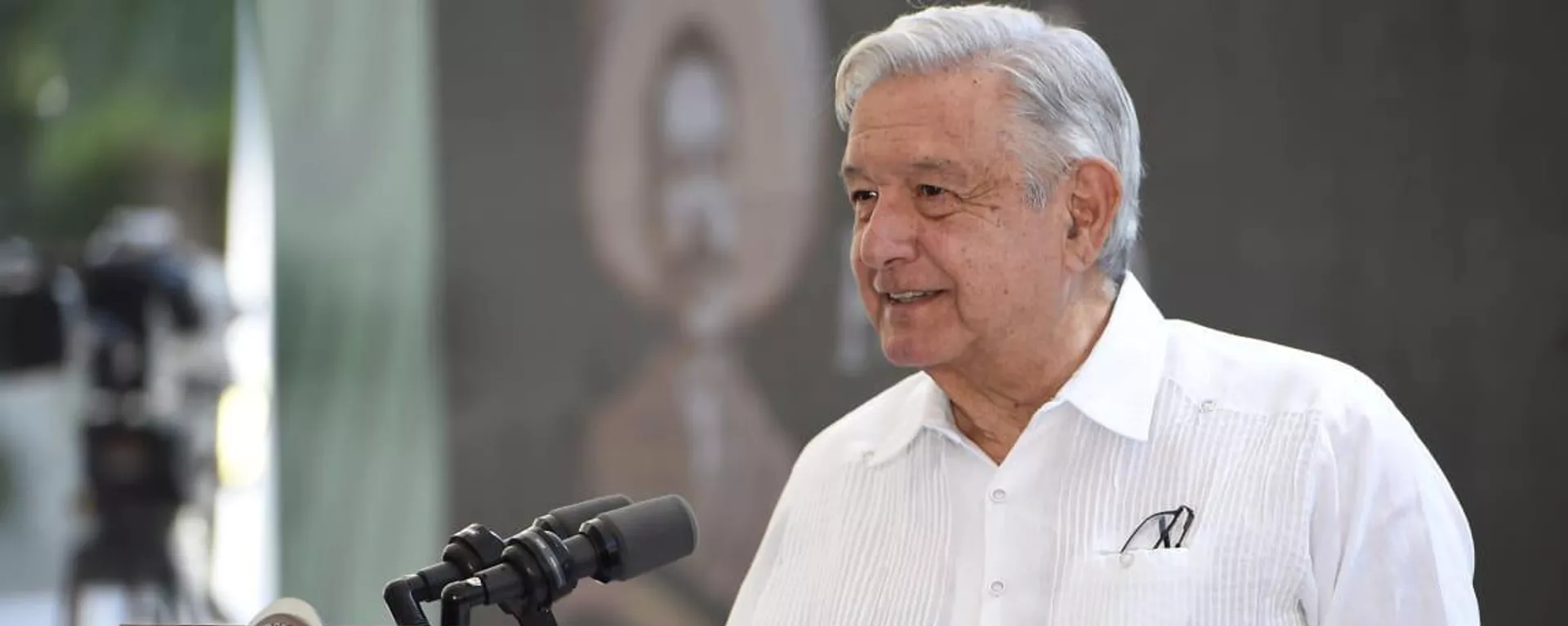 El presidente de México, Andrés Manuel López Obrador. El presidente de México, Andrés Manuel López Obrador. - Sputnik Mundo, 1920, 22.12.2023