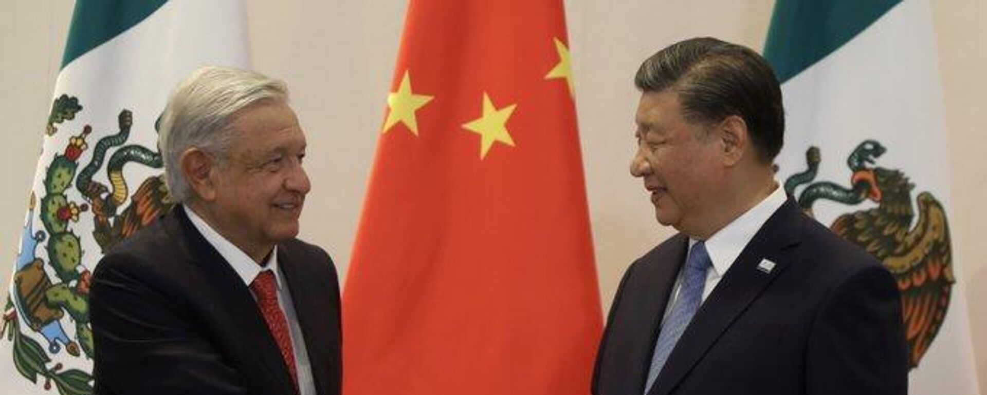 Andrés Manuel López Obrador y Xi Jinping - Sputnik Mundo, 1920, 16.11.2023