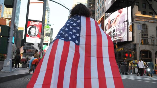 La bandera de EEUU - Sputnik Mundo