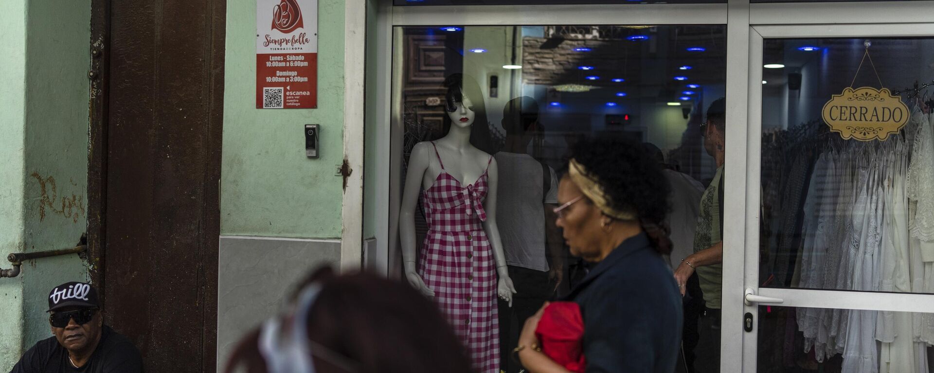 Una tienda de ropa en La Habana - Sputnik Mundo, 1920, 18.11.2023