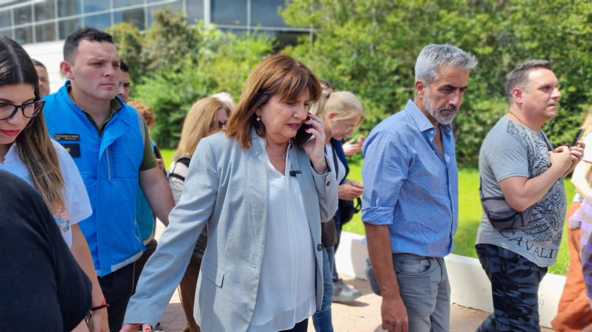 La excandidata a presidenta, Patricia Bullrich, llegando a votar en el balotaje de noviembre de 2023 - Sputnik Mundo, 1920, 19.11.2023