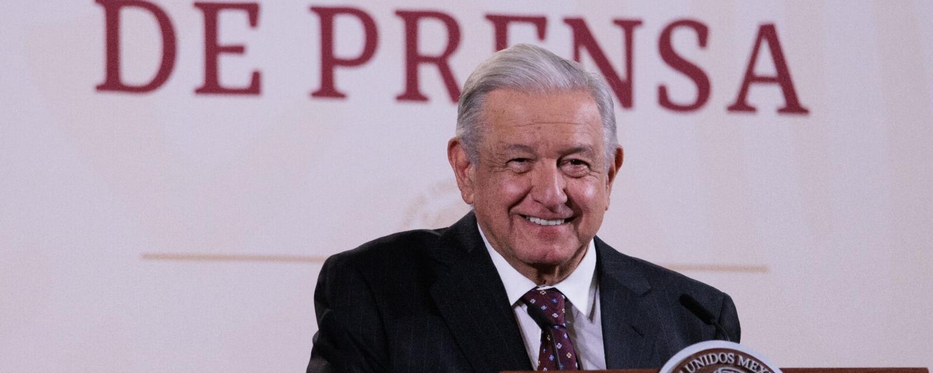 El presidente de México, Andrés Manuel López Obrador. - Sputnik Mundo, 1920, 30.11.2023